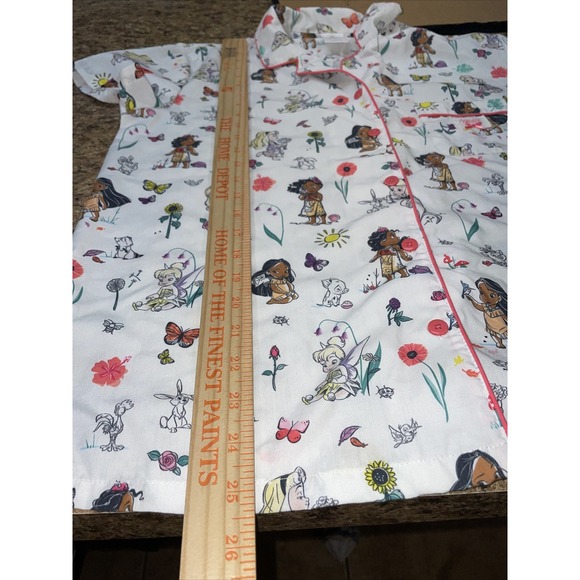 DISNEY STORE ANIMATORS COLLECTION DISNEY PRINCESS PAJAMA PJ SET FOR WOMEN SZ SM - Picture 7 of 16